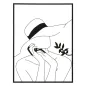 PANEL ŻELAZNY ELEGANT -B- 60X1X80 cm